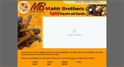 Desktop Screenshot of mahirbrothers.com