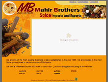 Tablet Screenshot of mahirbrothers.com